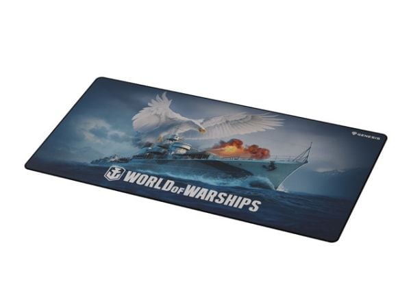 Natec Genesis Carbon 500 WOWS - Tastatur og musepute - maxi - WOWS BLYSKAWICA - World of Warships, multifarge
