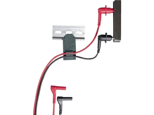 Gossen Metrawatt turvatestausjohtosarja [testisondi - 4 mm pistoke] musta, punainen Z502U (Z502U) (Z502U)