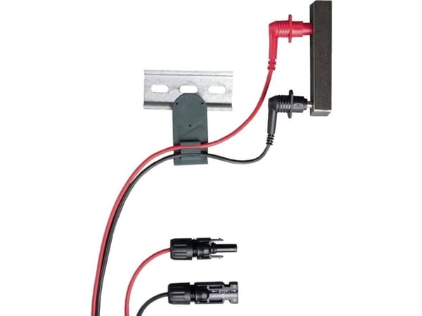Gossen Metrawatt Z502Y turvatestausjohtosarja [testijohto - MC-liitin] musta, punainen 1 kpl