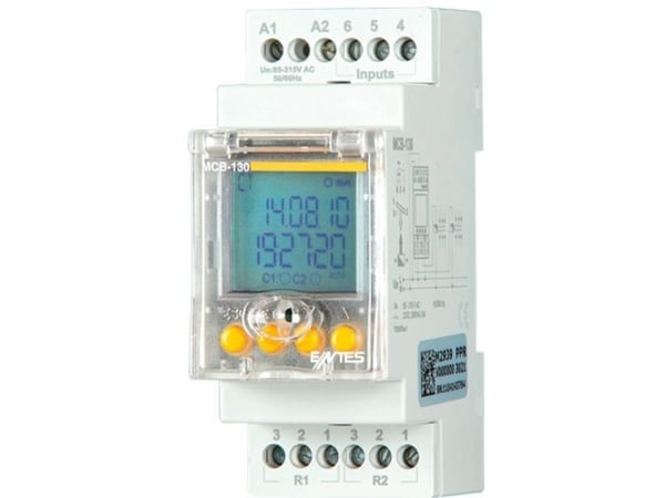 ENTES MCB-130 Aikarele Monitoiminen 1 kpl Aika-alue: 0,1 s - 9999 min