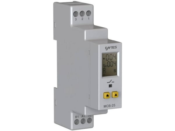 ENTES MCB-25 Aikarele Monitoimi 1 kpl Aika-alue: 0,015 s - 999 h