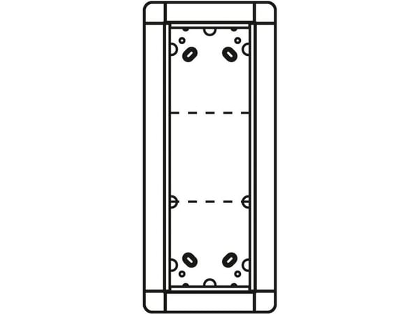Schneider Electric Portier UP-ram till 3-fack 1881320 (1881320) 141x334mm
