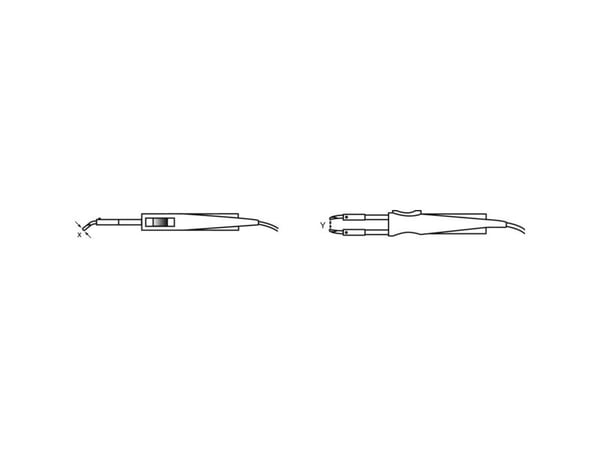 Weller WTA 1, Loddespiss, Alle merker, 1 stykker, 1 mm, 0,5 mm