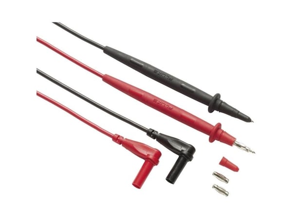 Fluke TL76, Testausjohdin, CAT IV, 2 mm, 4 mm, Fluke 175, 177, 179, 287, 289, 705, 707, 707Ex, 709, 709H, 712 RTD, 715, 724, 787, 789, 83V, 87V, 1,5 m