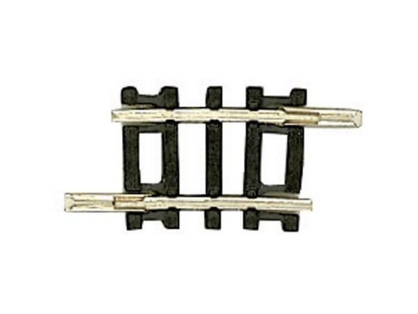Fleischmann 22234 skinneskinne (uten ballast), bøyd spor 6°, 228,2 mm
