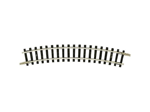 Fleischmann skinne 22233 N (uten ballast) bøyd spor 24° 228,2 mm