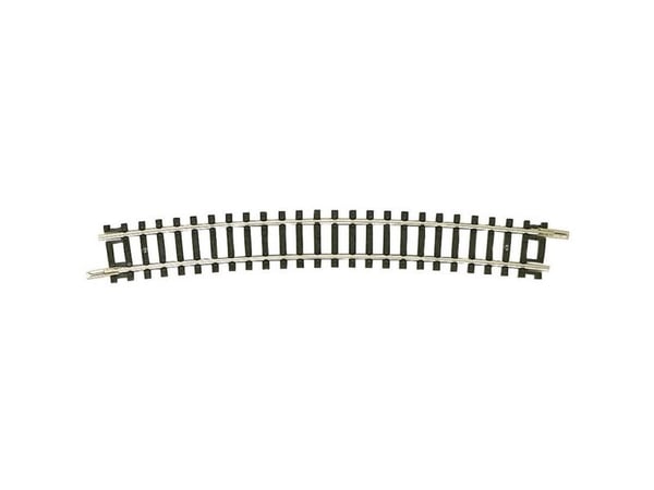 Fleischmann 22227 skinne (uten ballast) buet spor 15° 480 mm