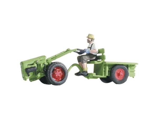 NOCH Two Wheel Tractor, HO (1:87), Grønn