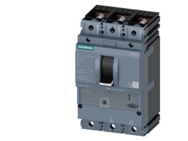 Siemens 3VA2125-7MS32-0AA0 -katkaisija, 1 kpl. Säätöalue (virta): 25–25 A Kytkentäjännite (maks.): 690 V/AC (L x K x S) 105 x 181 x 86 mm, IP40