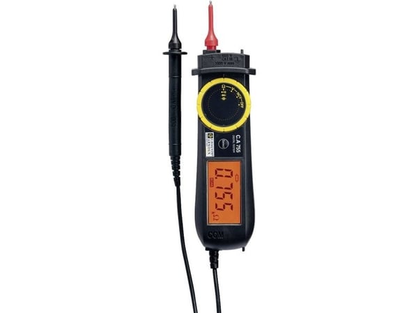 Chauvin Arnoux C.A 755 Monimittari CAT III 600 V LCD-näyttö