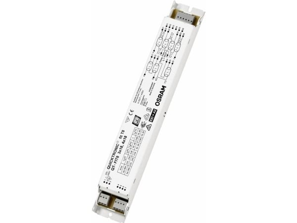 Osram QT-FIT8 3X18,4X18, 50000 timer, -15 - 50 °C, 198 - 264 V, 50/60 Hz, 15 A, 40 mm