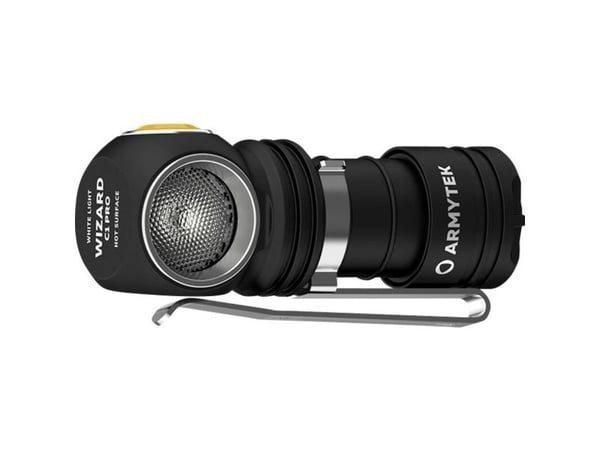 ArmyTek Wizard C1 Pro magnetvit LED (RGB) hodelykt m/magnetfeste batteridrevet 1000 lm 1440 t 55 g