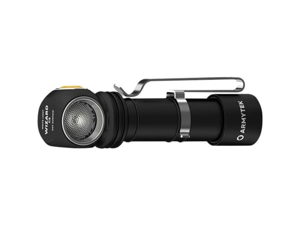 ArmyTek Wizard C2 Magnet White LED (RGB) Pandelampe Med magnetholder Batteridrevet 1200 lm 4800 h 64 g