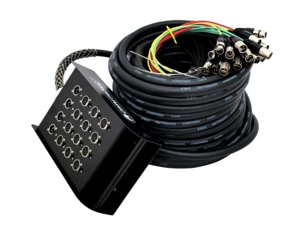 Omnitronic 30304625, 30 m, Sort, 180 mm, 90 mm, 260 mm, 12,6 kg