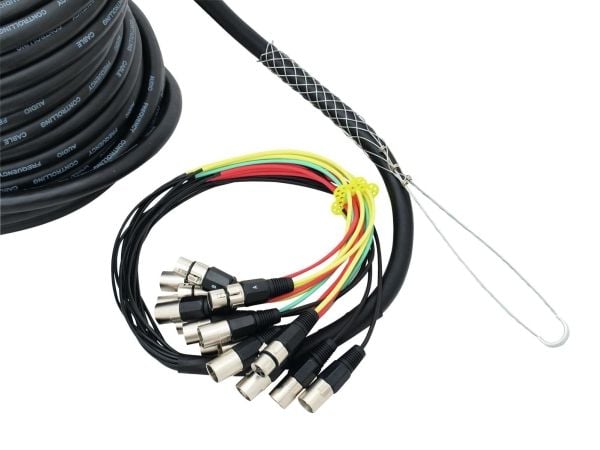Omnitronic 30304625, 30 m, Sort, 180 mm, 90 mm, 260 mm, 12,6 kg