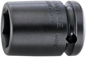STAHLWILLE 23010019, Kraftpipe, Sort, 2 hoder, 1/2", Metrisk, 19 mm