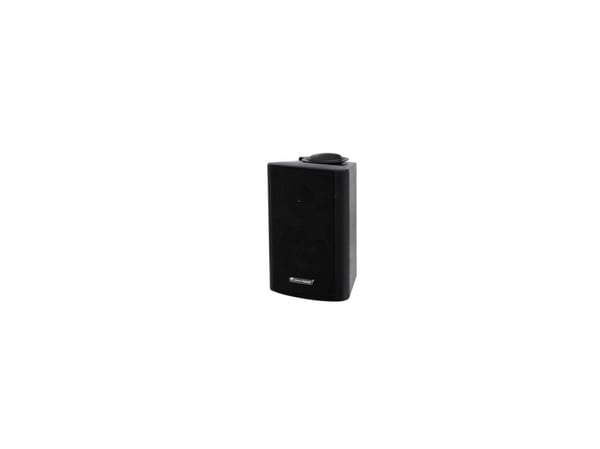 Omnitronic 80710508, 2-veis, Koblet med ledninger (ikke trådløs), 15 W, 100 - 20000 Hz, Svart