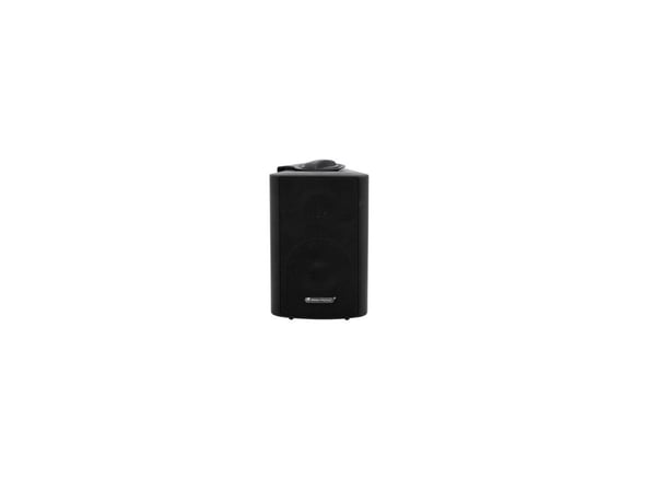 Omnitronic 80710508, 2-veis, Koblet med ledninger (ikke trådløs), 15 W, 100 - 20000 Hz, Svart