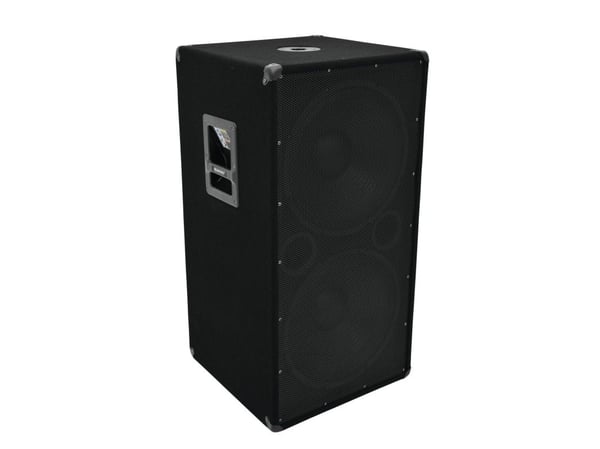 Omnitronic 11037751, 600 W, passiv subwoofer, 15 - 300 Hz, 1200 W, 101 dB, 8 ohm (O)