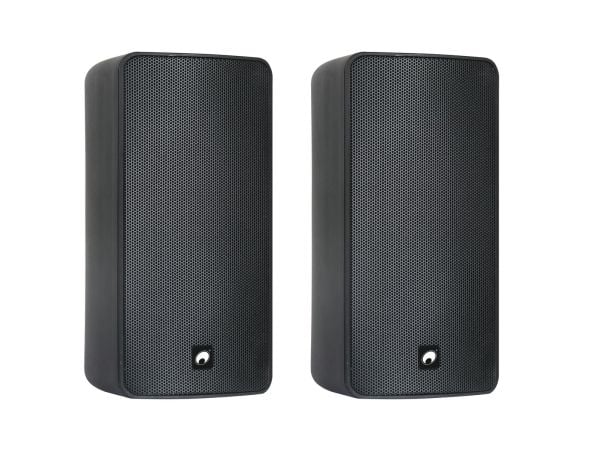 Omnitronic 11036954, 2-vägs, 2.0 kanaler, Kabel, 80 W, 60 - 18000 hz, Svart