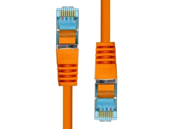 ProXtend - Koblingskabel - RJ-45 (hann) til RJ-45 (hann) - 5 m - 6 mm - SFTP, PiMF - CAT 6a - IEEE 802.3at - halogenfri, formstøpt, uten hindringer...