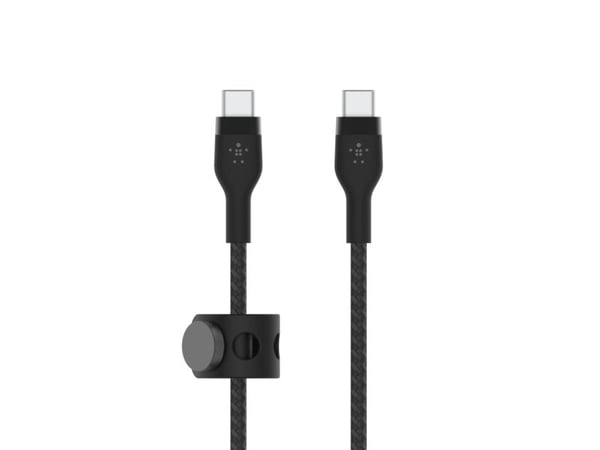 Belkin BoostCharge - USB-kabel - USB-C (hann) til USB-C (hann) - 1 m - svart