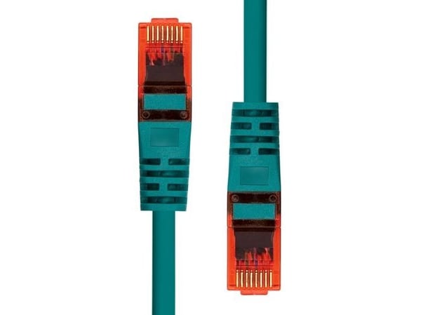 ProXtend - Koblingskabel - RJ-45 (hann) til RJ-45 (hann) - 10 m - 5 mm - UTP - CAT 6 - IEEE 802.3af - med støvel, uten hindringer, flertrådet - grønn