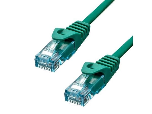 ProXtend - Koblingskabel - RJ-45 (hann) til RJ-45 (hann) - 10 m - 6 mm - UTP - CAT 6a - IEEE 802.3at - halogenfri, formstøpt, uten hindringer, fler...