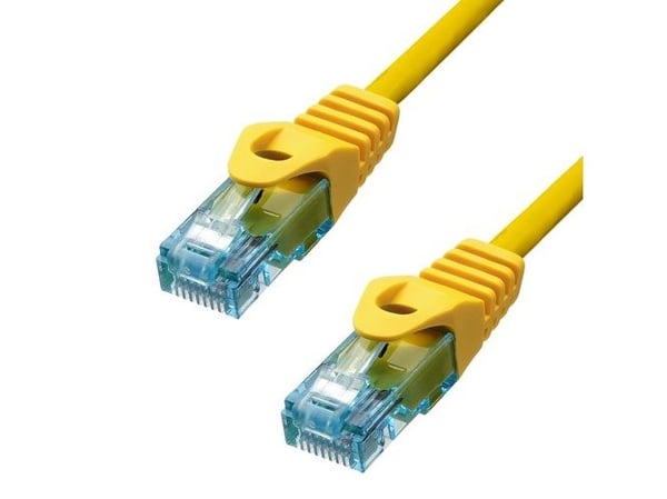 ProXtend - Koblingskabel - RJ-45 (hann) til RJ-45 (hann) - 75 cm - 6 mm - UTP - CAT 6a - IEEE 802.3at - halogenfri, formstøpt, uten hindringer, fle...