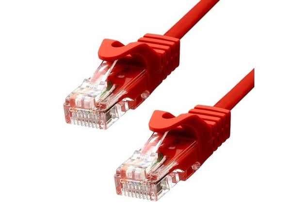 ProXtend 5UTP-03R, 3 m, Cat5e, U/UTP (UTP), RJ-45, RJ-45, punainen