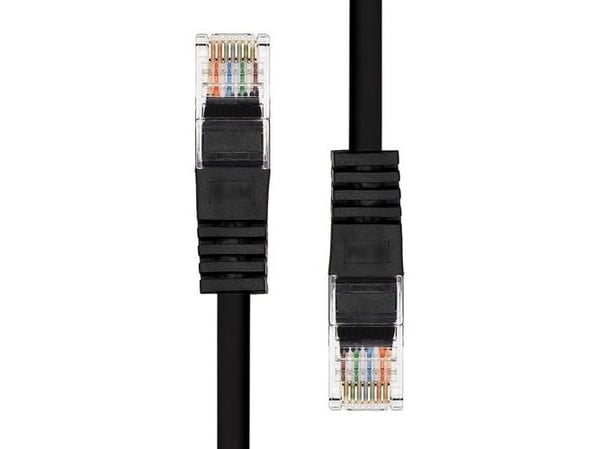 ProXtend 5UTP-07B, 7 m, Cat5e, U/UTP (UTP), RJ-45, RJ-45, Sort