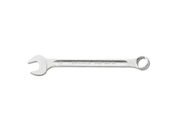 STAHLWILLE 13 21 13 Clés à fourche, 21 mm, Argent, 21 mm, Krom, Chrome-legeret stål, Krom, 15°, 47 mm