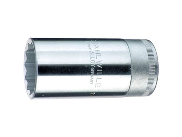 STAHLWILLE 03020030, 1 stk, 12-punkts, Rustfritt stål, Rustfritt stål, 83 mm, 341 g