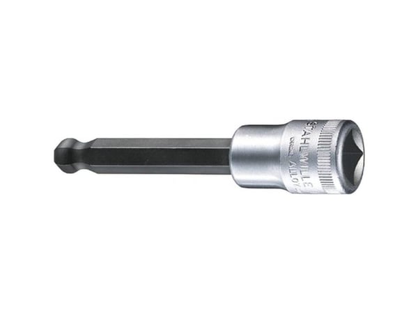 STAHLWILLE 54 KK 7, Støpselsett, 1/2", Metrisk, 5 hoder, 7 mm, Kromfarget