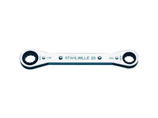 STAHLWILLE 25AN 5/8 X 11/16 RATSCHENRINGSCHLUESSEL 41563638 Chiave poligonale doppia a