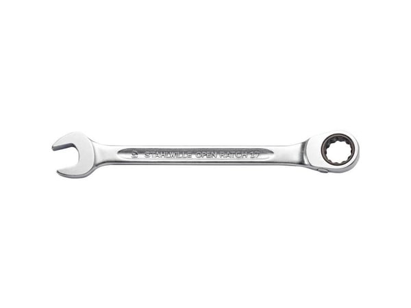 STAHLWILLE 17, 11 mm, Kromfarget, Kromstål, Kromfarget, 15°, Tyskland