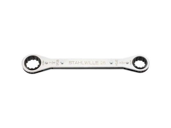 Stahlwille 41572022 skraldenøkkelsett med ring 5/8 – 11/16 (tommer) 25ASP 20 x 22