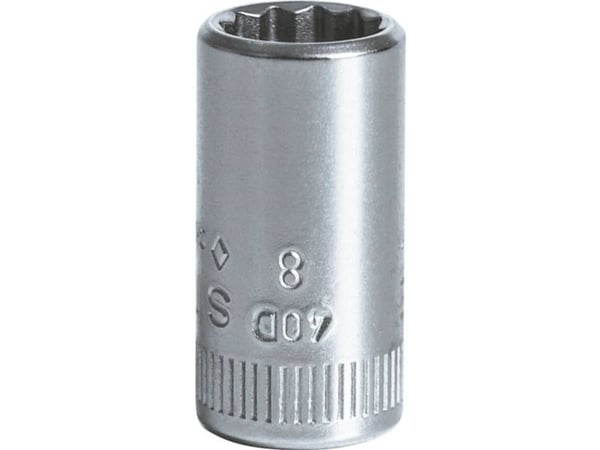 Stahlwille 40 D 9 01030009 Kaksoiskuusikulmahylsy 9 mm 1/4 (6,3 mm)
