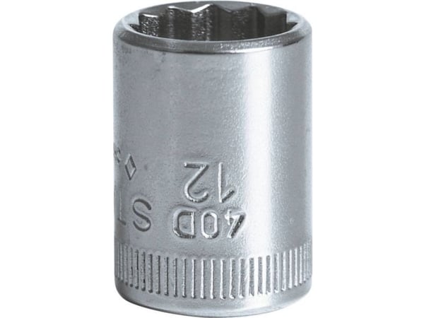 Stahlwille 40 D 12 01030012 Kaksoiskuusikulmahylsy 12 mm 1/4 (6,3 mm)
