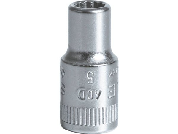Stahlwille 40 D 5 01030005 Kaksoiskuusikulmahylsy 5 mm 1/4 (6,3 mm)