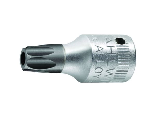 Stahlwille 44 KTXB T 27 SCHRAUBENDREHEREINSATZ 1/4 ZOLL - MIT BOHRUNG 01351027 1/4 (6,3 mm) Skrutrekkerinnsats T 27 1/4 (6,3 mm)