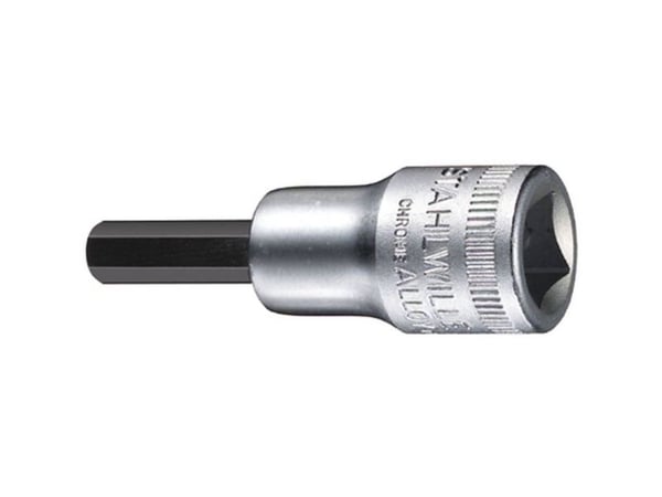 STAHLWILLE 02050004, Støpselsett, 3/8", Metrisk, 5 hoder, 4 mm, Kromfarget