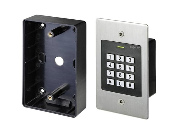 Sygonix SY-4760956 kodenøkkel med RFID innfelt 12 V/DC, 18 V/DC IP66