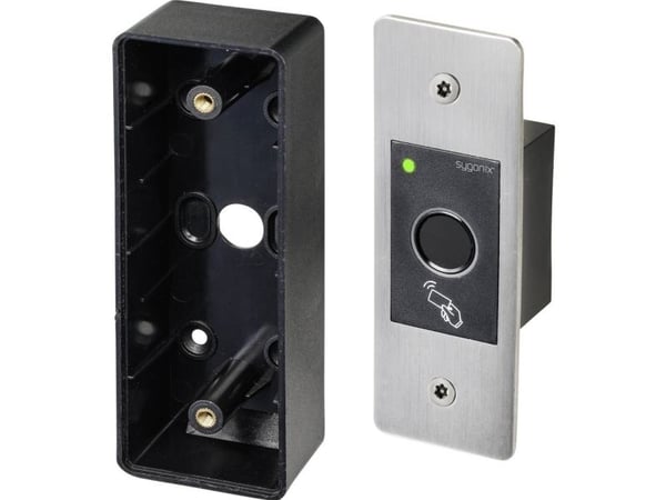 Sygonix SY-4760952 fingeravtrykk/RFID tilgangssystem innfelt 12/18 V DC IP66 (SY-4760952)
