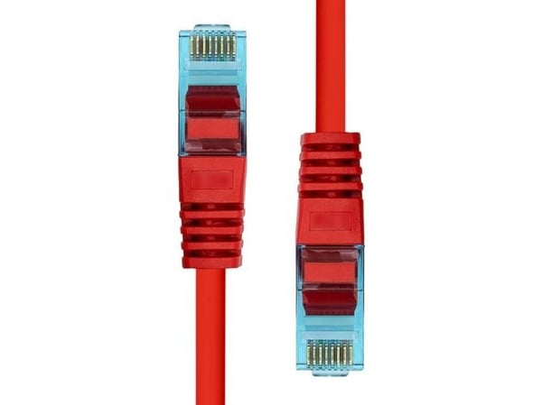 ProXtend - Koblingskabel - RJ-45 (hann) til RJ-45 (hann) - 75 cm - 6 mm - UTP - CAT 6a - IEEE 802.3at - halogenfri, formstøpt, uten hindringer, fle...