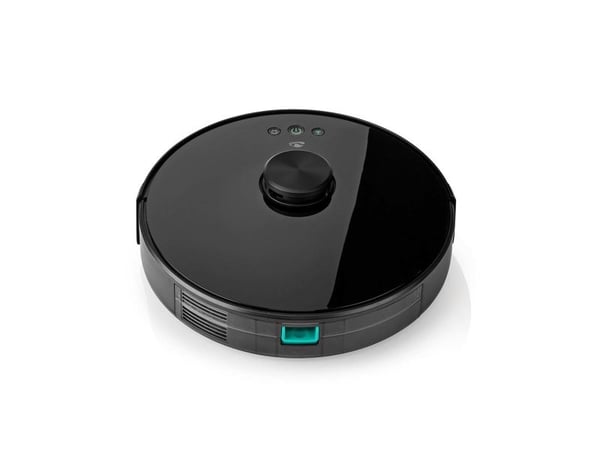 Nedis WIFIVCL001CBK, Pussiton, Musta, Pyöreä, 0,6 L, 65 dB, 0,35 L