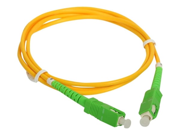 MicroConnect - Nettverkskabel - SC/APC-enkeltmodus (hann) til SC/APC-enkeltmodus (hann) - 5 m - 2 mm - fiberoptisk - simpleks - 9 / 125 micron - OS...