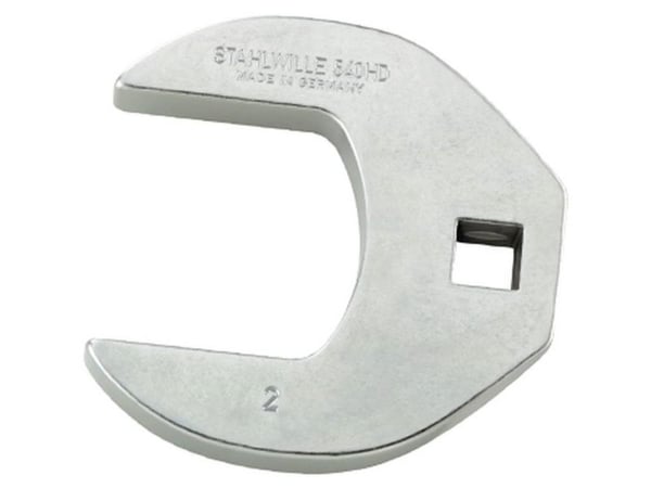 STAHLWILLE 540a HD, Yksittäinen kohde, jakoavaimen päätyliitin, Ruostumaton teräs, Kromi, 59 mm, 11 mm