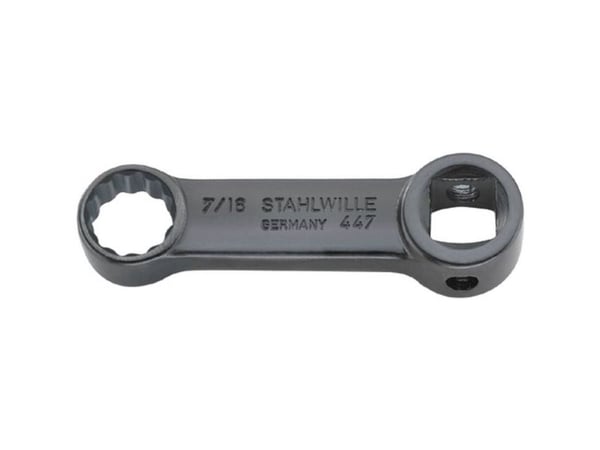 STAHLWILLE 447-10, 10 mm, 3/8", grå, stål, matt, 40 g
