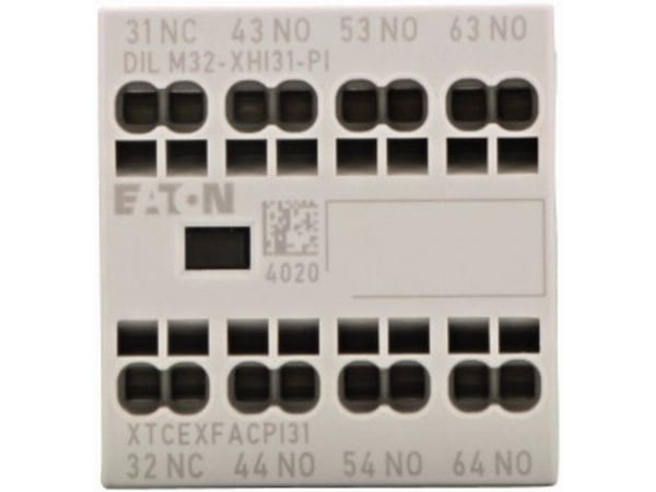 Eaton DILM32-XHI31-PI Apukosketinlohko 3 x katkaisija, 1 x katkaisukosketin 4 A 1 kpl 1 kpl